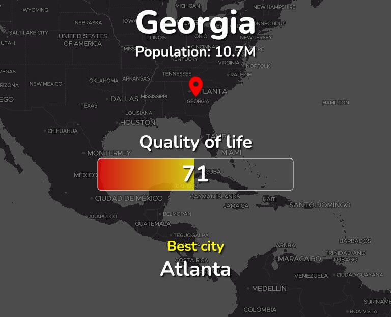 Best Cities To Live In Georgia 2024 - Nyssa Arabelle